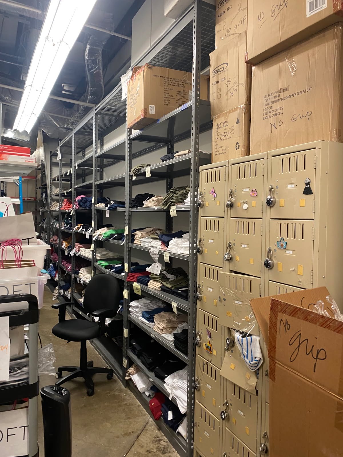Stockroom Organization project photo